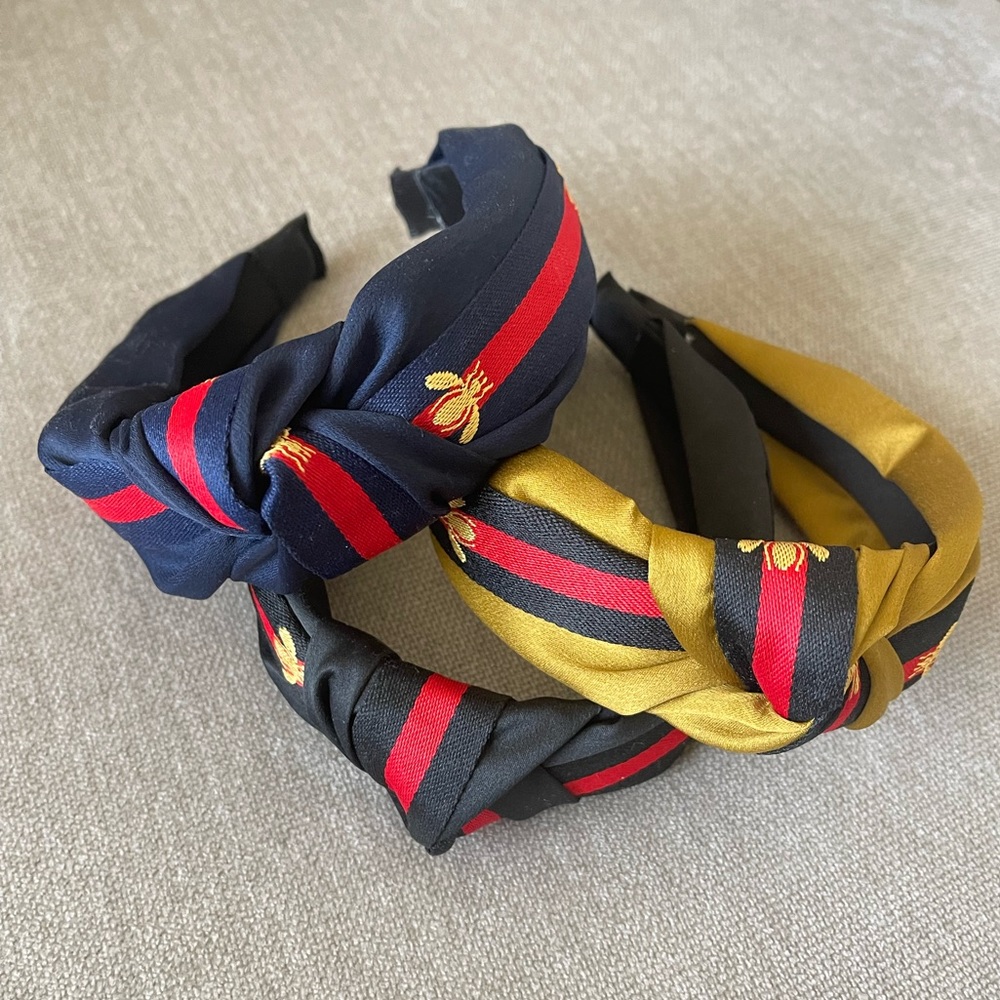 Knotted Bee Headbands